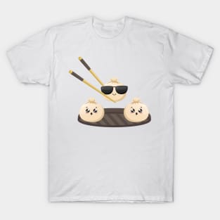 Cute Dim Sum Illustration T-Shirt